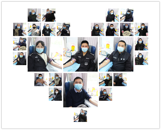 人民警察一心為民，捋袖捐血鐵血柔情——安康市公安局積極開展冬季獻血活動